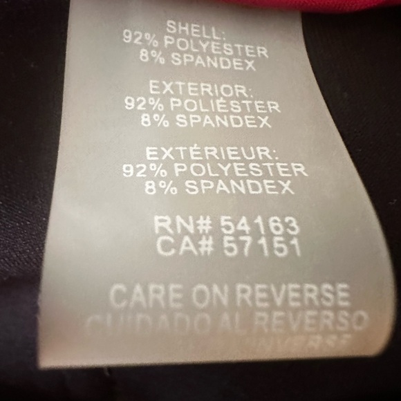 TOMMY HILFIGER BROWN SIZE 2 POLYESTER / SPANDEX PANTS - LOOKS LIKE SUEDE - Picture 8 of 9